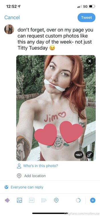 Full leaked Mollimuse private onlyfans photo
