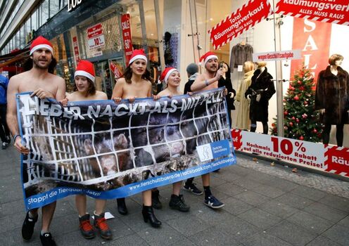 Pubblic Nude Protest