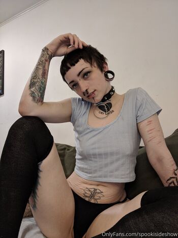 Full leaked Spookisideshow private onlyfans photo